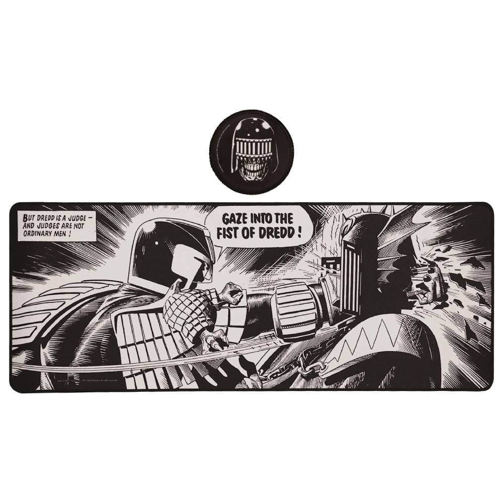 Podložka pod myš a klávesnici Judge Dredd + podtácek