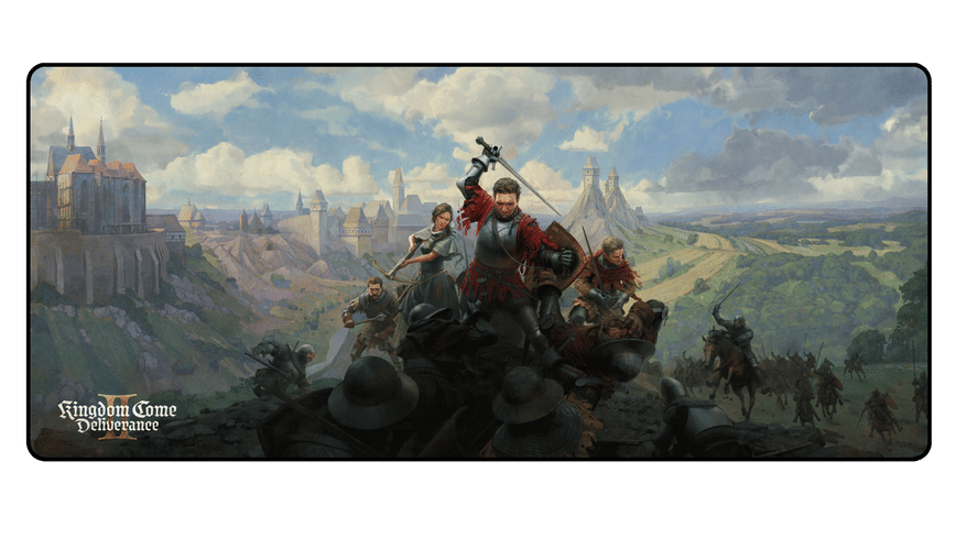 Podložka pod myš a klávesnicu Kingdom Come Deliverance II Podložka pod myš a klávesnicu Kingdom Come Deliverance II