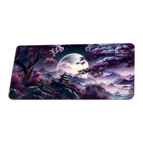 Podložka myši a klávesnica - noc v Japonsku Podložka myši a klávesnica - noc v Japonsku