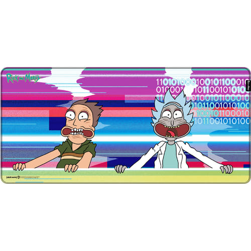 Podložka pod myš a klávesnici Rick & Morty - Glitched
