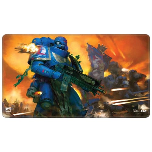 Levně Podložka pod myš a klávesnici Warhammer 40000 - Adeptus Astartes