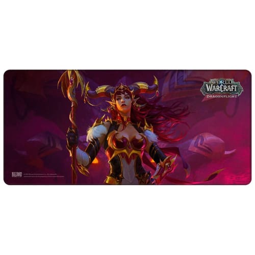 Levně Podložka pod myš a klávesnici World Of WarCraft Dragonflight - Alexstrasza