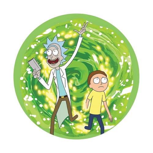 Levně Podložka pod myš Rick and Morty - Portal