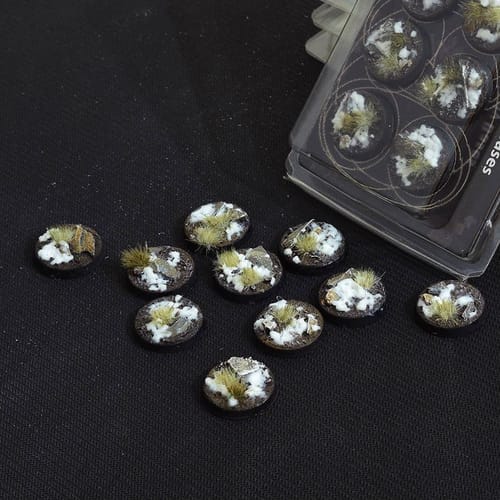 Podstavce Winter, kulaté, 25mm (10 ks) Podstavce Winter, kulaté, 25mm (10 ks)