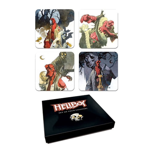 Podtácky Hellboy - Akvarely Mike Mignola (4ks) Podtácky Hellboy - Akvarely Mike Mignola (4ks)
