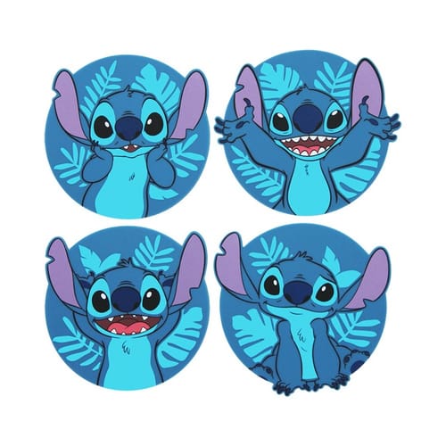 Levně Podtácky Lilo & Stitch - Stitch (4 ks)