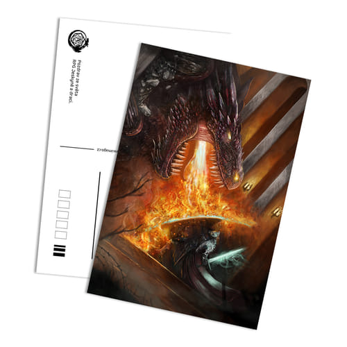 Pohľadnice Jaskyne a Draci - Dračí hnev Pohľadnice Jaskyne a Draci - Dračí hnev