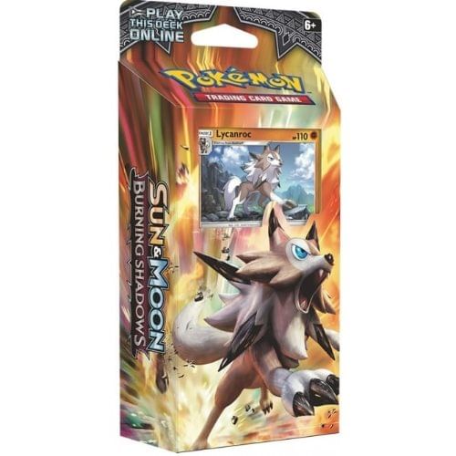 Pokémon: Sun & Moon - Burning Shadow Lycanroc Theme Deck Pokémon: Sun & Moon - Burning Shadow Lycanroc Theme Deck