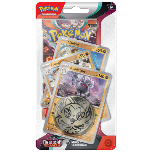 Pokémon TCG: Obsidian Flames Premium Checklane Blister - Annihilape Pokémon TCG: Obsidian Flames Premium Checklane Blister - Annihilape