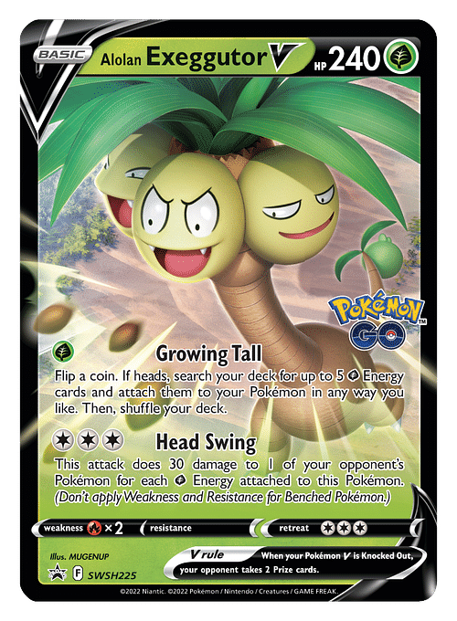 Obrázok Pokémon TCG - Pokémon GO Alolan Exeggutor V Box