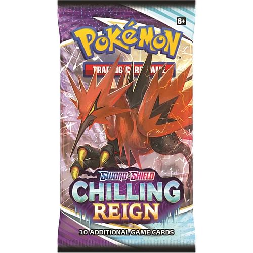 Obrázok Pokémon TCG: SWSH06 Chilling Reign – Booster (0820650808463)