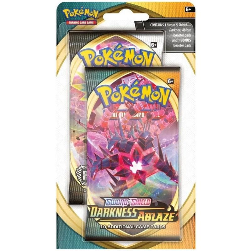 Pokémon TCG: Sword And Shield Darkness Ablaze 2-Pack Booster ...