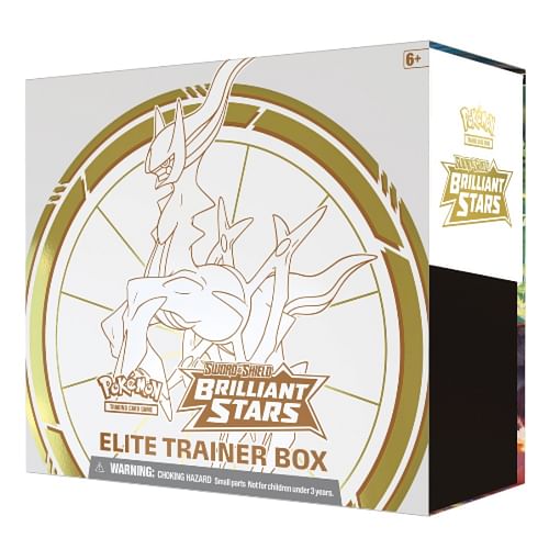 Obrázok Pokémon TCG: Sword & Shield 9 Brilliant Stars Elite Trainer Box