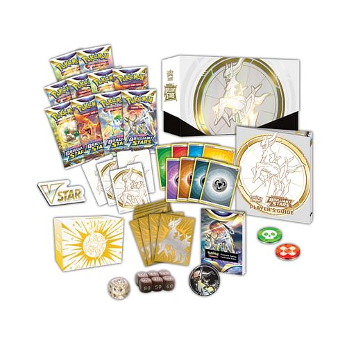 Obrázok Pokémon TCG: Sword & Shield 9 Brilliant Stars Elite Trainer Box