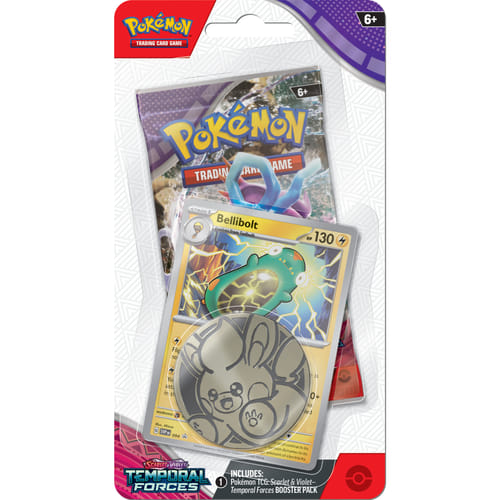 Pokémon TCG: Temporal Forces Checklane Blister - Bellibolt Pokémon TCG: Temporal Forces Checklane Blister - Bellibolt
