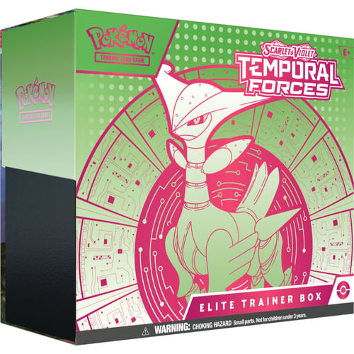 Pokémon TCG: Temporal Forces - Elite Trainer Box Iron Thorns (zelený) Pokémon TCG: Temporal Forces - Elite Trainer Box Iron Thorns (zelený)