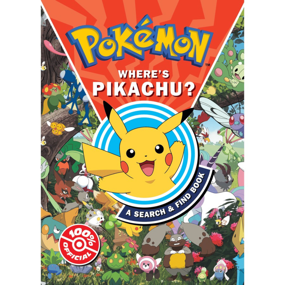 Pokémon Where's Pikachu? A search & find book