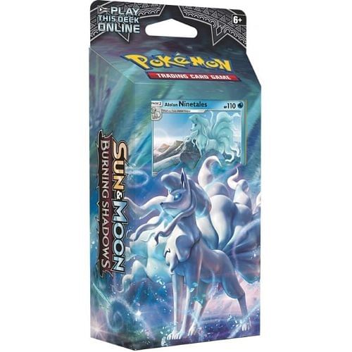 Pokémon: Sun & Moon - Burning Shadow Alolan Ninetales Theme Deck