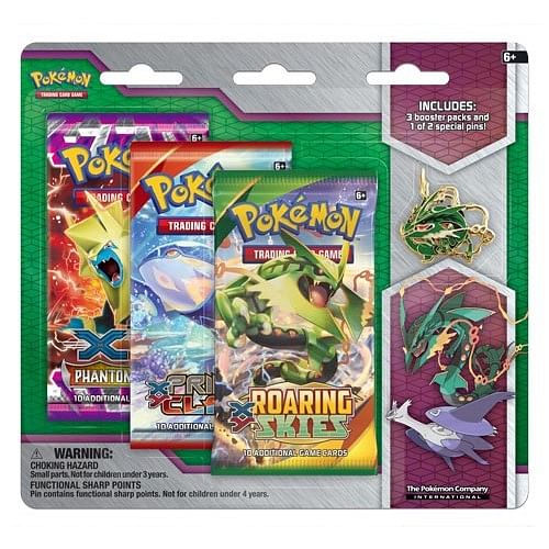 Pokémon: XY Mega Evolution Collector Pin 3-Pack - Mega Rayquaza