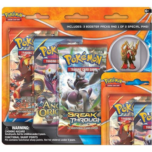 Pokémon: Mega Swampert 3-Pack Pin Blister