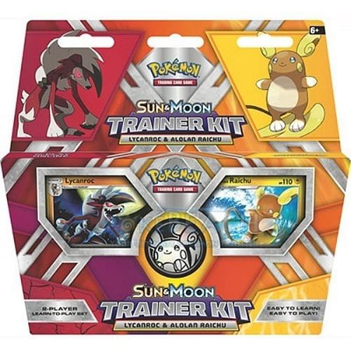 Pokémon: Sun and Moon Trainer Kit - Lycanroc & Alolan Raichu