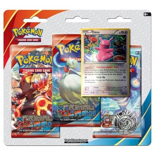 Pokémon: XY 5 Primal Clash - Ditto 3-Pack Booster Blister