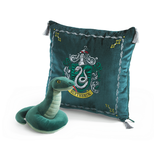 Polštář a plyšák Harry Potter - Zmijozel