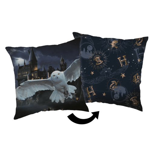 Vankúš Harry Potter - Hedviga a Rokfort Vankúš Harry Potter - Hedviga a Rokfort