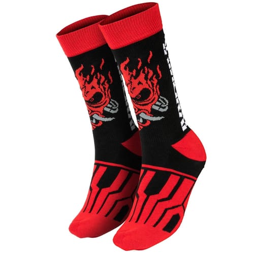 Ponožky Cyberpunk 2077 - Samurai on the Run Ponožky Cyberpunk 2077 - Samurai on the Run