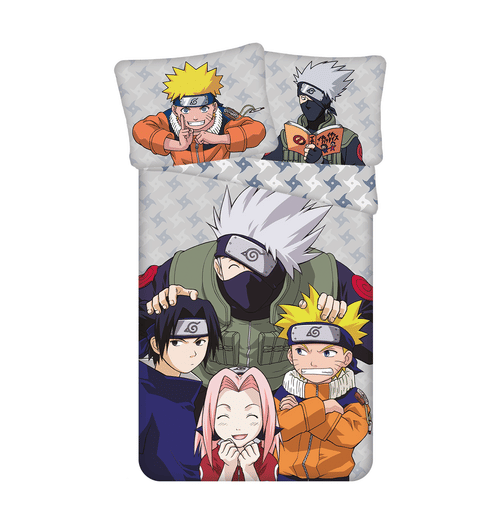 Levně Povlečení Naruto - Grey