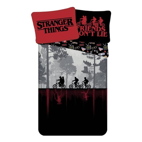 Levně Povlečení Stranger Things - Friends don t lie