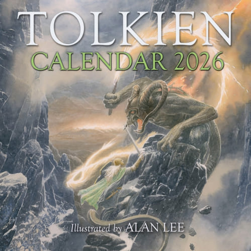 Kalendár poznámkového bloku - Tolkien 2026 Kalendár poznámkového bloku - Tolkien 2026