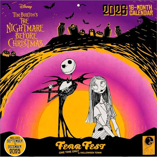 Ukradnutý kalendár poznámkového bloku - Strach Fest 2026 Ukradnutý kalendár poznámkového bloku - Strach Fest 2026