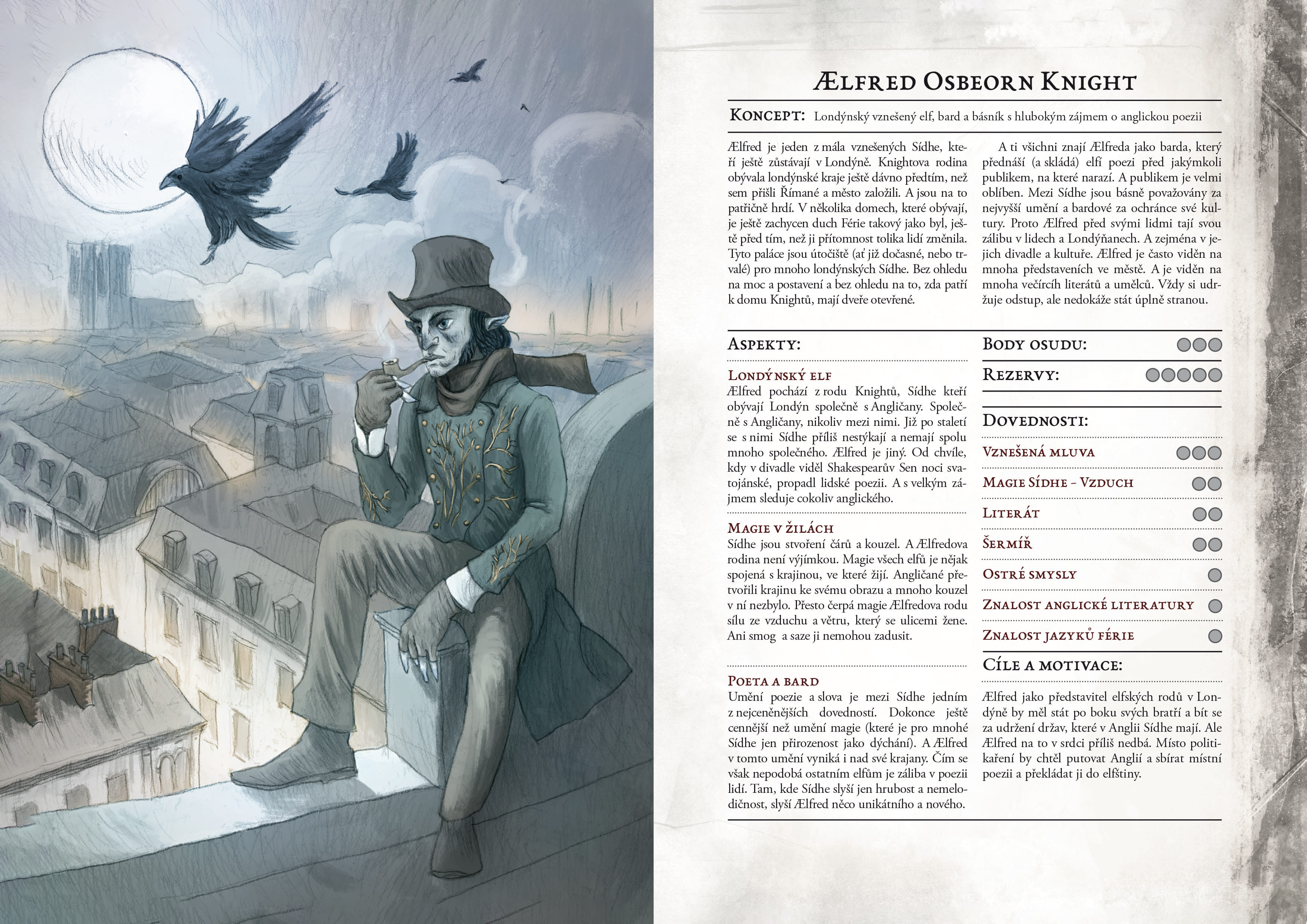 Příběhy Impéria: Přepracované vydání - Listy předpřipravených postav