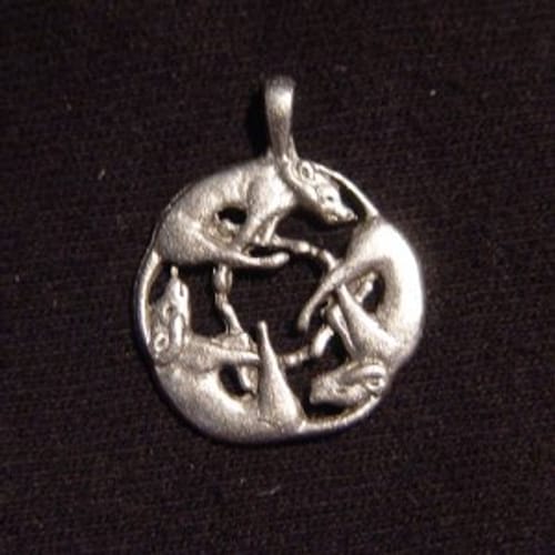 Prívesok keltské psy Prívesok keltské psy