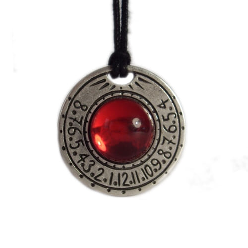 Prívesok slnečné hodiny Jupiter - červené Prívesok slnečné hodiny Jupiter - červené