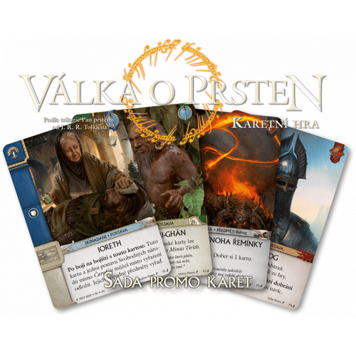 Promo karty Vojna o prsteň: kartová hra Promo karty Vojna o prsteň: kartová hra