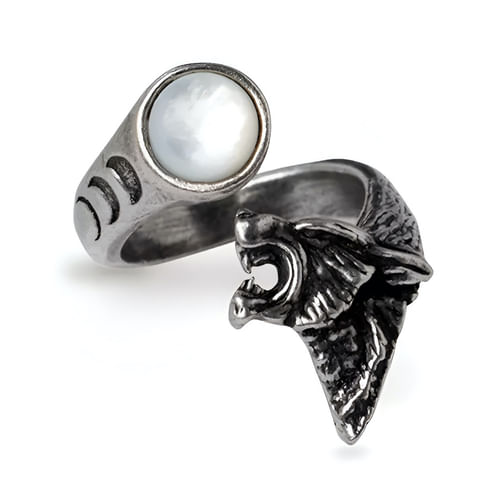 Prsteň Vlk vyjúci na mesiac Prsteň Vlk vyjúci na mesiac