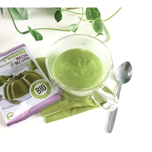 Obrázok BIO puding bez lepku matcha Amylon 40 g  