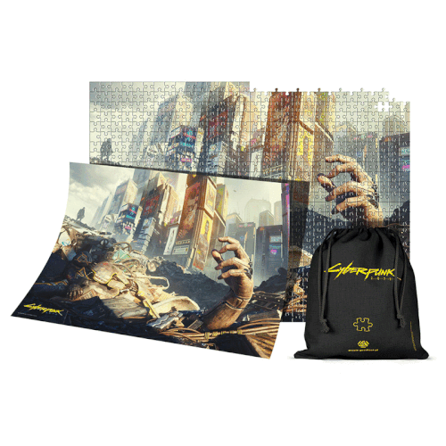 Obrázok Puzzle Cyberpunk 2077 Hand, 1000 dílků