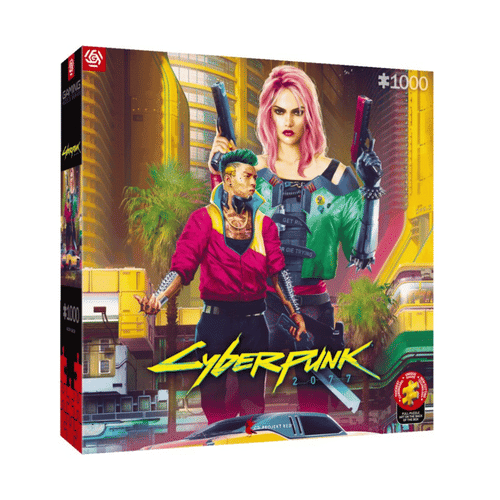 Levně Puzzle Cyberpunk 2077 - Kitsch Style, 1000 dílků