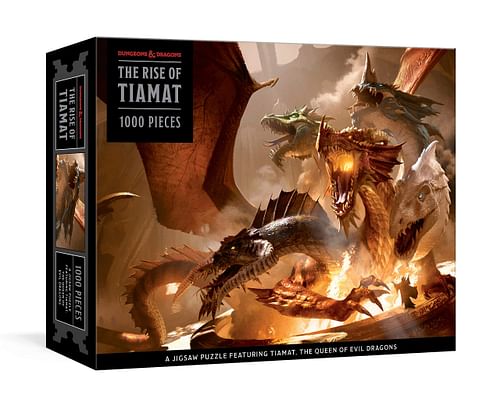 Obrázok Puzzle Dungeons & Dragons: The Rise of Tiamat, 1000 dílků