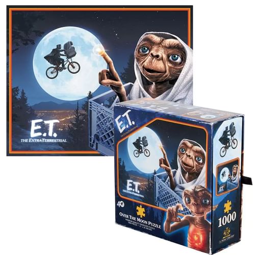 Puzzle E.T. Mimozemšťan - Over the moon, 1000 dielikov Puzzle E.T. Mimozemšťan - Over the moon, 1000 dielikov