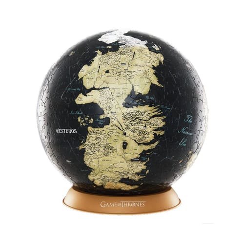Puzzle Game of Thrones 3D Globe - Unknown World Puzzle Game of Thrones 3D Globe - Unknown World