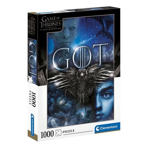 Obrázok Puzzle Game of Thrones - Tříoký havran, 1000 dílků