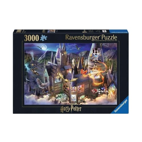 Levně Puzzle Harry Potter - Kouzelné Bradavice, 3000 dílků