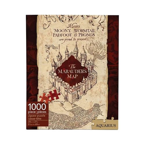 Puzzle Harry Potter - Marauder's Map, 1000 dílků