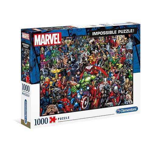 Puzzle Marvel - Characters, 1000 dílků - poškozený obal
