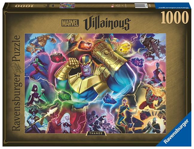 Puzzle Marvel Villainous: Thanos, 1000 dílků