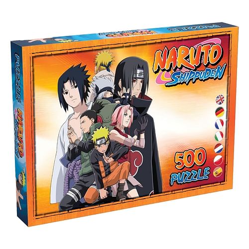 Obrázok Puzzle Naruto Shippuden - Postavy, 500 dílků